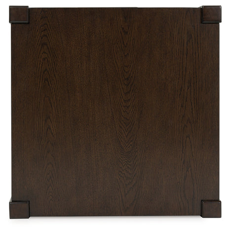 Breckington Dark Brown End Table from Ashley - Luna Furniture