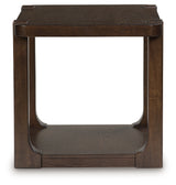 Breckington Dark Brown End Table from Ashley - Luna Furniture