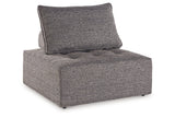 Bree Zee Brown 3-Piece Outdoor Modular Seating from Ashley - Luna Furniture