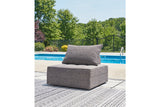 Bree Zee Brown 3-Piece Outdoor Modular Seating from Ashley - Luna Furniture