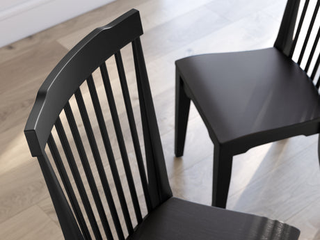 Brenkerton Black Dining Chair, Set of 2 from Ashley - Luna Furniture