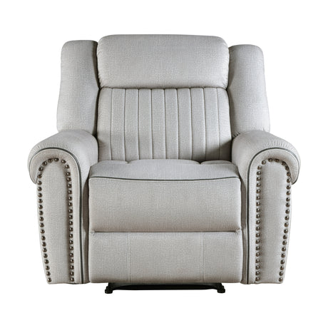 Brennen Mist Reclining Chair from Homelegance - Luna Furniture