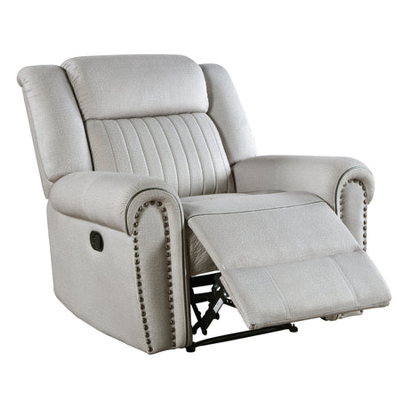 Brennen Mist Double Reclining Living Room Set from Homelegance - Luna Furniture