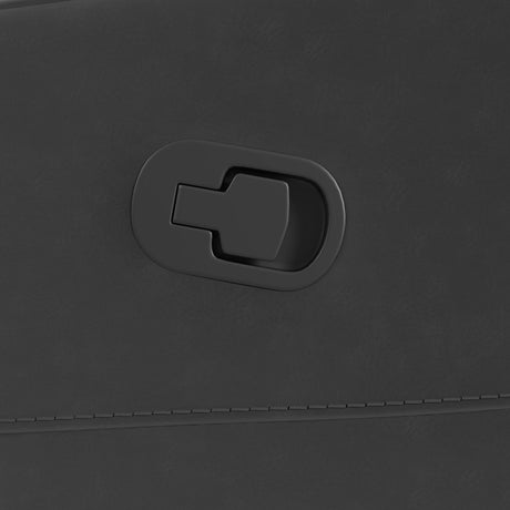 Brentwood Dark Charcoal Upholstered Recliner Chair from Coaster - Luna Furniture