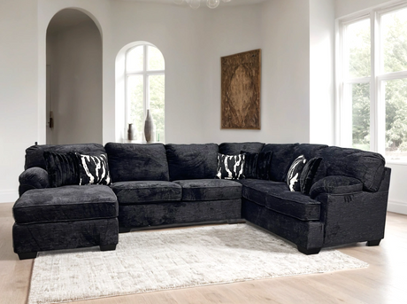 Brentwood Onyx Sectional from Happy Homes - Luna Furniture