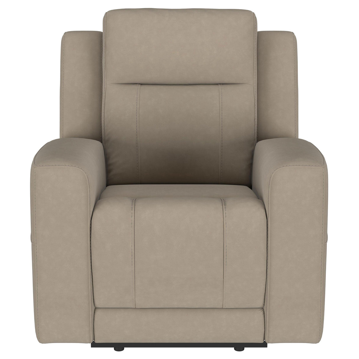 Brentwood Taupe Upholstered Motion Reclining Living Room Set from Coaster - Luna Furniture