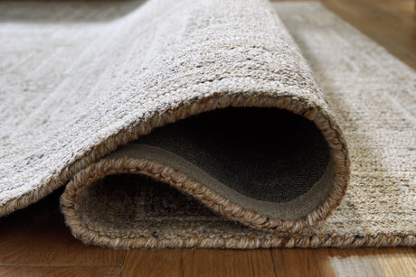 Brickburgh Gray/Ivory/Honey Extra Large Rug from Ashley - Luna Furniture