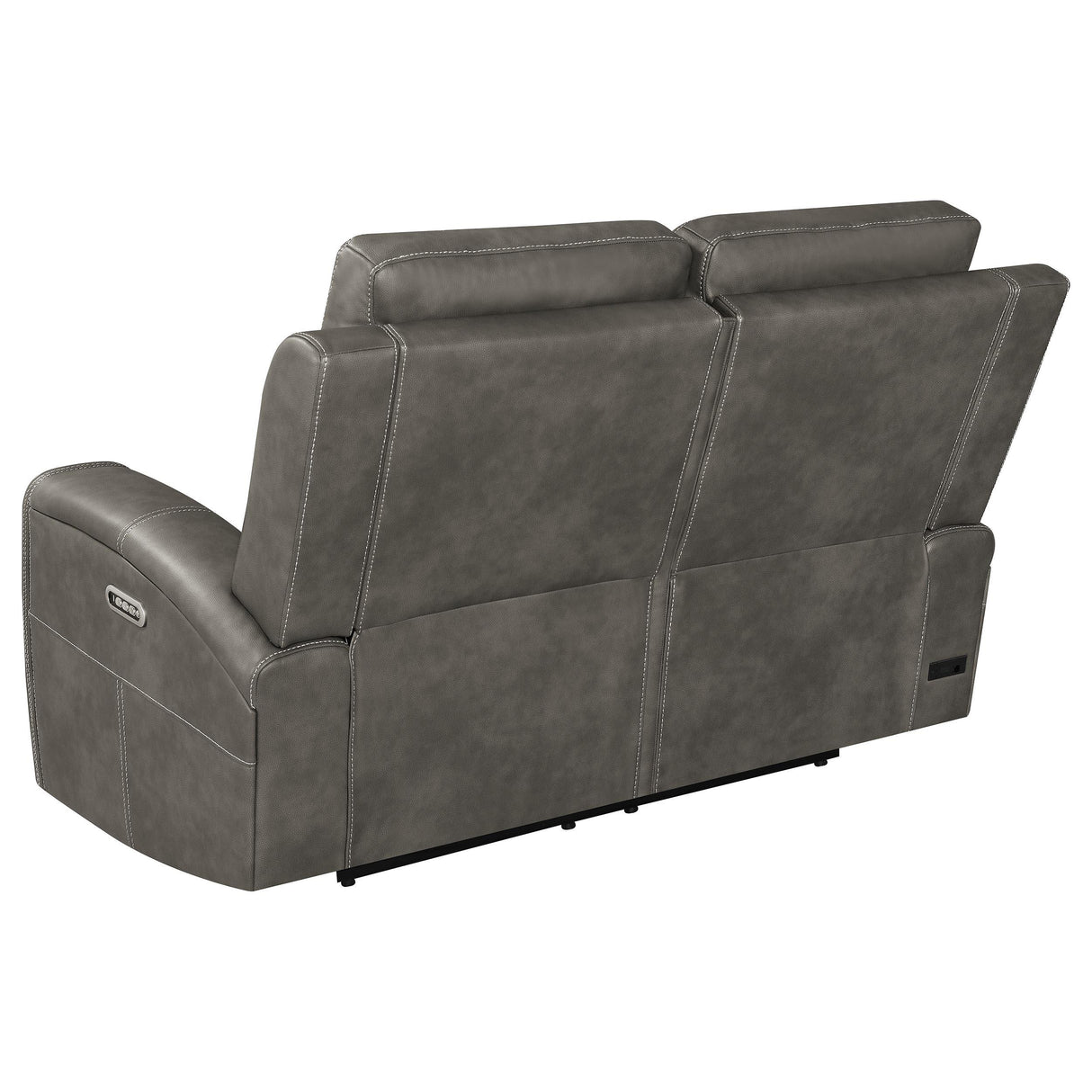 Brickston Charcoal 2-Piece Triple Power Reclining Living Room Set from Coaster - Luna Furniture