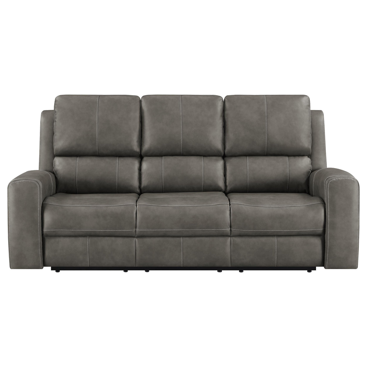 Brickston Charcoal Triple Power Reclining Sofa from Coaster - Luna Furniture