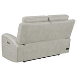 Brickston Gray 2-Piece Triple Power Reclining Living Room Set from Coaster - Luna Furniture
