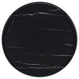 Briggs Black 2-Piece Round Coffee and End Table Set from Coaster - Luna Furniture