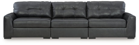 Brindley Pier Fog 3-Piece Sectional Sofa from Ashley - Luna Furniture