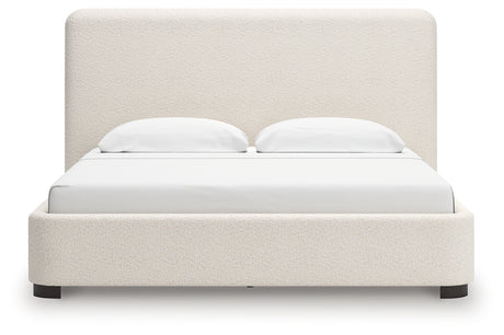 Brintstreet Beige King Upholstered Bed from Ashley - Luna Furniture