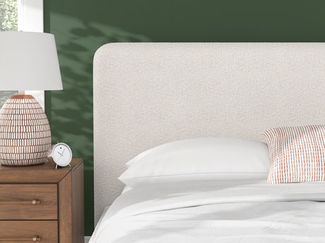 Brintstreet Beige King Upholstered Bed from Ashley - Luna Furniture