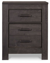 Brinxton Charcoal Dresser, Mirror and Nightstand from Ashley - Luna Furniture
