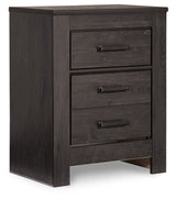 Brinxton Charcoal Dresser, Mirror and Nightstand from Ashley - Luna Furniture