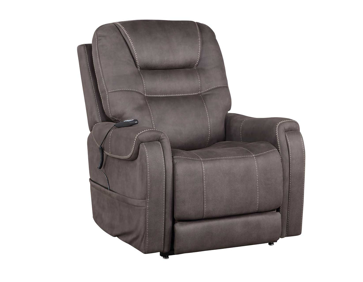 Brisbane Stone Power Lift Chair w/Three Heat Zones from Steve Silver - Luna Furniture