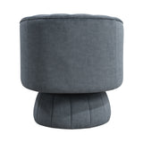 Bristol Dark Gray Swivel Chair from Homelegance - Luna Furniture