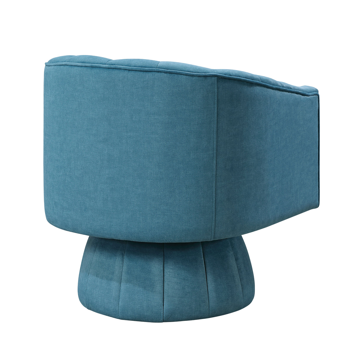 Bristol Dark Teal Swivel Chair from Homelegance - Luna Furniture