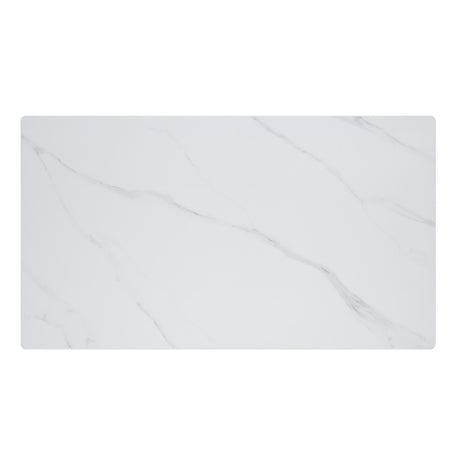 Brixley Black Faux Marble-Top Dining Table from Homelegance - Luna Furniture