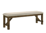 Broadmoor Brown Bench from Crown Mark - Luna Furniture