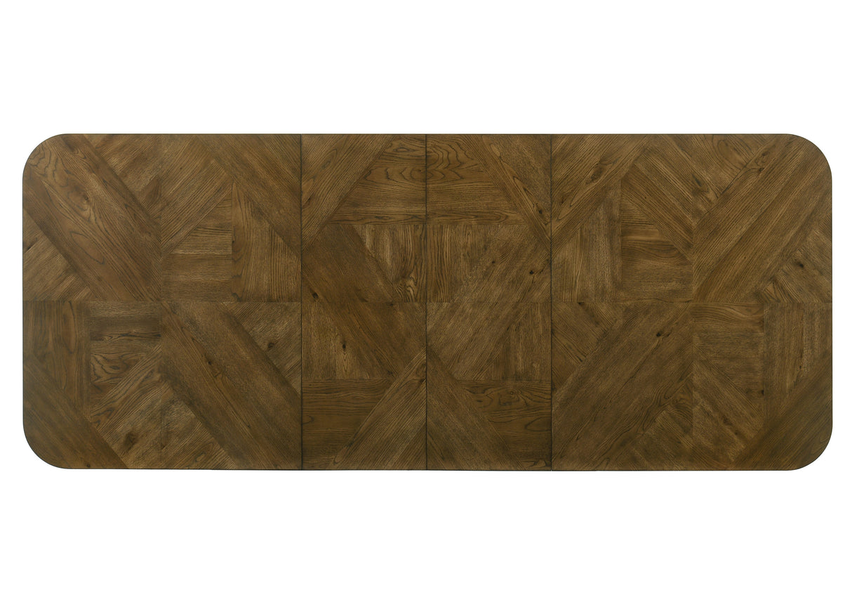 Broadmoor Brown Extendable Dining Set from Crown Mark - Luna Furniture