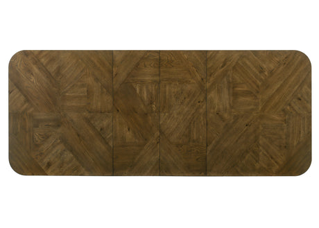 Broadmoor Brown Extendable Dining Set from Crown Mark - Luna Furniture