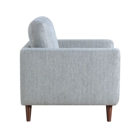 Broadway Grayish Blue Chair from Homelegance - Luna Furniture