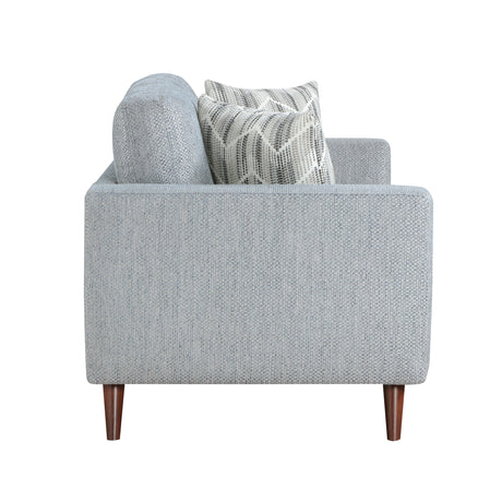 Broadway Grayish Blue Loveseat from Homelegance - Luna Furniture