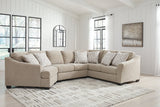 Brogan Bay Cork 3-Piece LAF Cuddler Sectional from Ashley - Luna Furniture