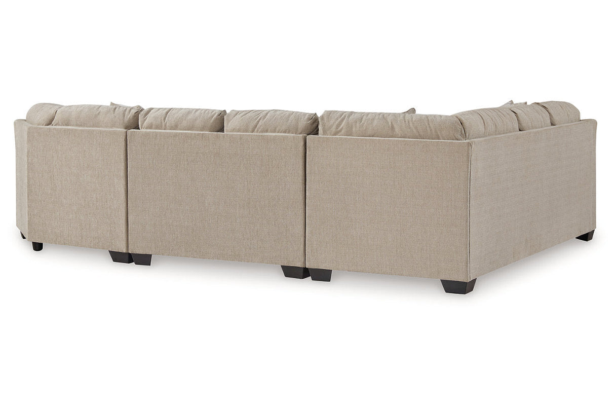 Brogan Bay Cork 3-Piece RAF Cuddler Sectional from Ashley - Luna Furniture