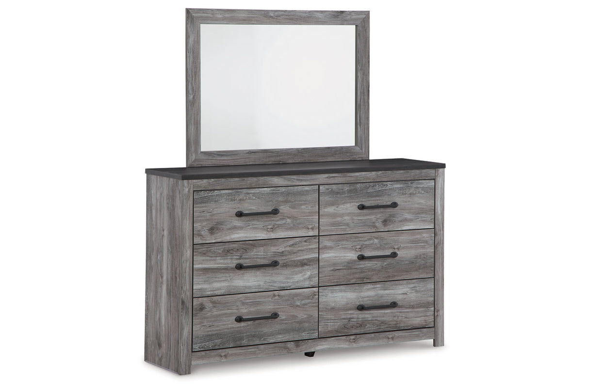Bronyan Dark Gray Dresser and Mirror from Ashley - Luna Furniture