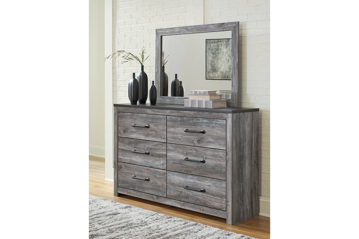 Bronyan Dark Gray Dresser and Mirror from Ashley - Luna Furniture