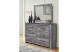 Bronyan Dark Gray Dresser and Mirror from Ashley - Luna Furniture