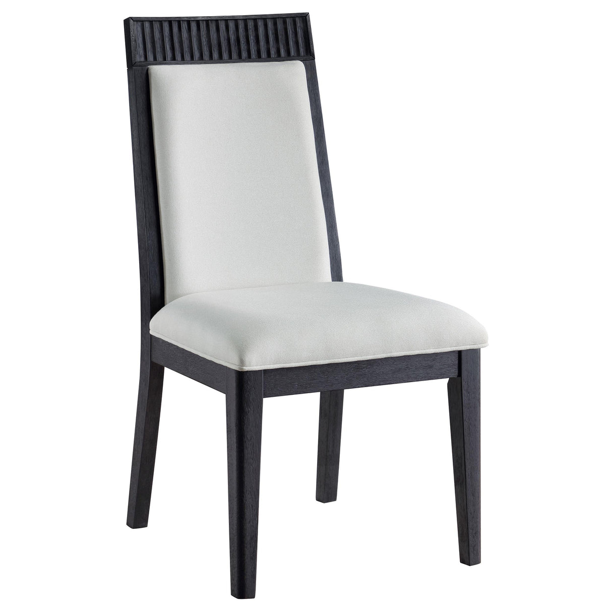 Brookmean Gray and Black Dining Chair, Set of 2 from Coaster - Luna Furniture