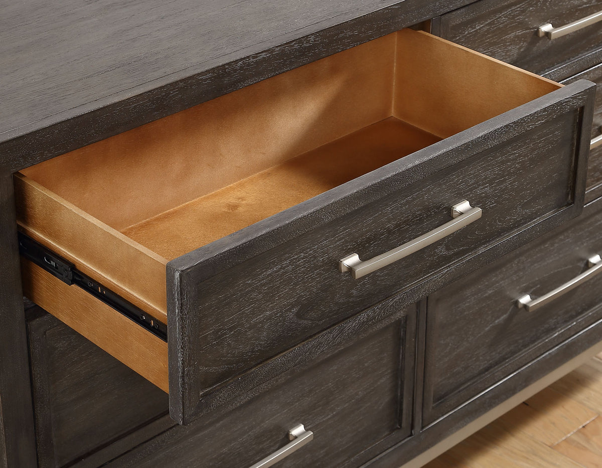 Broomfield Walnut Dresser from Steve Silver - Luna Furniture