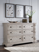 Bruchandi Antique White Dresser from Ashley - Luna Furniture