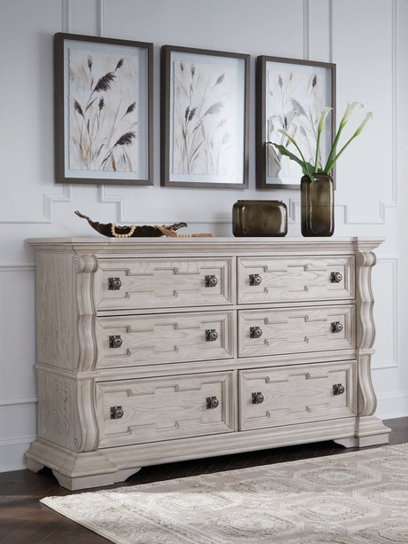 Bruchandi Antique White Dresser from Ashley - Luna Furniture