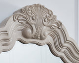 Bruchandi Antique White Dresser and Mirror from Ashley Furniture - Luna Furniture