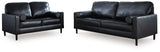 Bryceview Sofa and Loveseat in Onyx from Ashley - Luna Furniture
