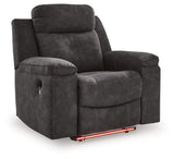 Brysonview Charcoal Recliner from Ashley Furniture - Luna Furniture