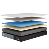 Bsleep Cooler 10" Memory Foam Full Mattress from Bellona - Luna Furniture