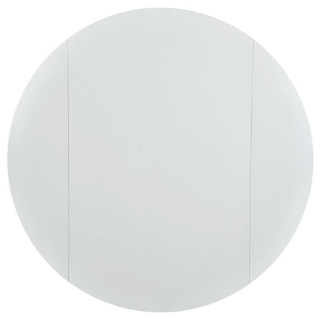 Bucknell White 3-Piece Round Drop Leaf Dining Set from Coaster - Luna Furniture