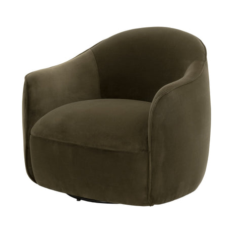 Burke Swivel Club Chair from Essentials For Living - Luna Furniture