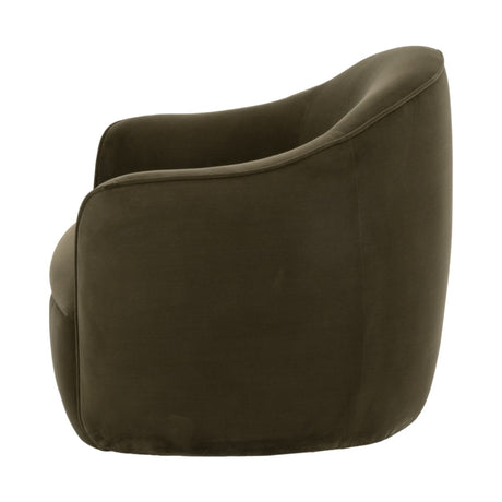 Burke Swivel Club Chair from Essentials For Living - Luna Furniture