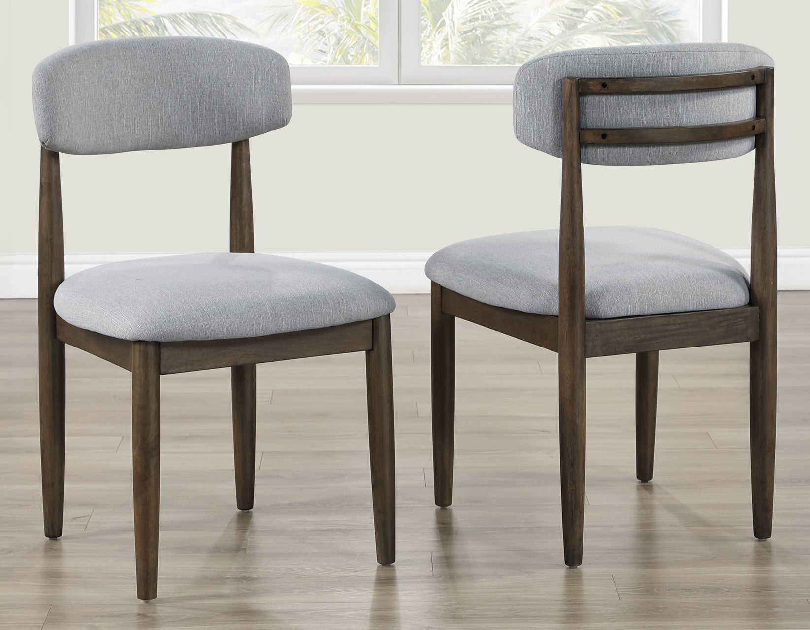 椅子４ Steve Silver Burlington Upholstered Side Chair, Set of 2 – Luna