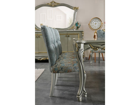 Buse Diningroom Table Light Green, Table 144" from Furnia - Luna Furniture