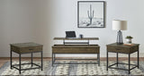 Byers Brown Oak 3-Piece Lift Top Coffee and End Table Set from Coaster - Luna Furniture