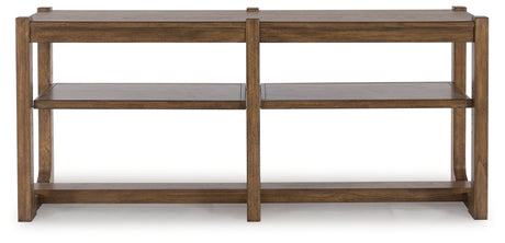 CABALYNN Light Brown Sofa Table from Ashley - Luna Furniture