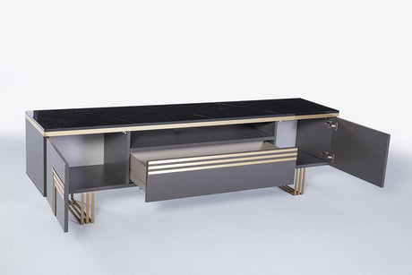 Carlino Prada Grey TV Stand from Bellona - Luna Furniture